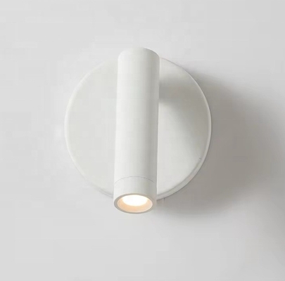30000 Hours Working Time Aluminum Rotatable Bedside LED Reading Wall Light for Hotel
