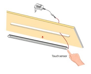 LED Light Source High Brightness SMD3528 Recessed Shelf Light for Kitchen Cabinet