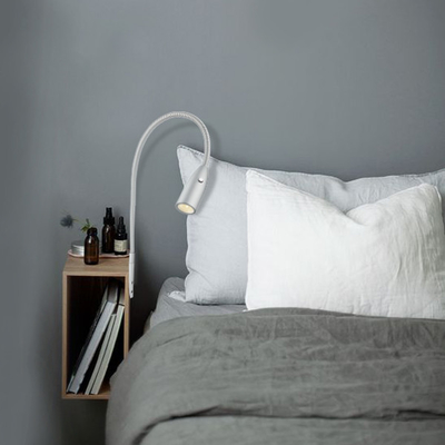 Caravan Bedroom LED Reading Light with Lightweight Design and Flexible Gooseneck